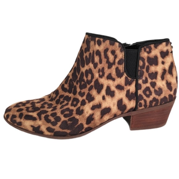 SAM EDELMAN CIRCUS preston leopard ankle bootie - Picture 1 of 12